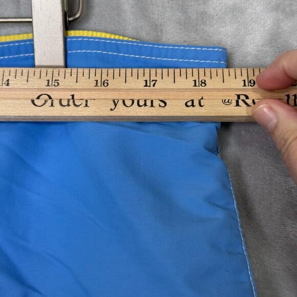 Polo Ralph Lauren Swim Trunks Mens XL Blue Cargo Pocket Embroidered Pony Beach - Picture 11 of 13